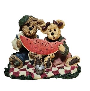 VTG 2000 Boyds Bears Bearstone Collection 1st Edition Sweet Memories Figurine